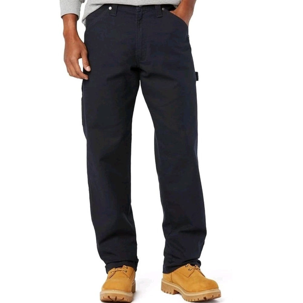 NWT Men's Levi Strauss Workwear Carpenter Black 28x32